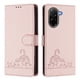 thumbnail image 2 of Funda tipo cartera FOXDOCK para Xiaomi Redmi A5 4G con soporte, ranuras, RFID, diseño de gato, 2 of 5