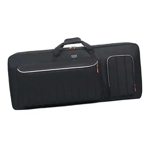 1 pieza 61 teclas de almacenamiento a prueba de agua Accs ajustable portátil con asa teclado electrónico funda suave funda de transporte para viajes
