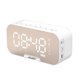 thumbnail image 1 of Radio Reloj Despertador Digital Parlante Bluetooth Y Espejo Blanco, 1 of 3