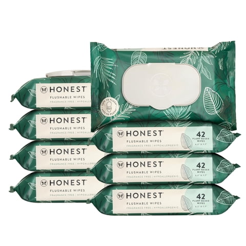 Toallitas Desechables The Honest Company Sensitive Skin, 336 Unidades