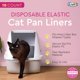 thumbnail image 2 of Forros elásticos para cajas de arena para gatos Alfapet, extra gigantes, 10 unidades, 2 of 9