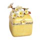 thumbnail image 2 of Caja De Baratijas De Esmalte Artístico, Caja Para Anillos, Pendientes, Decoración Del Hogar, Color Amarillo, 2 of 5