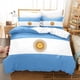 thumbnail image 1 of Argentina Flag Bedding Set,Duvet Cover Comforter Bed Set Quilt Cover Pillowcase, Boys Girls Adults Bed Sheets, 1 of 5