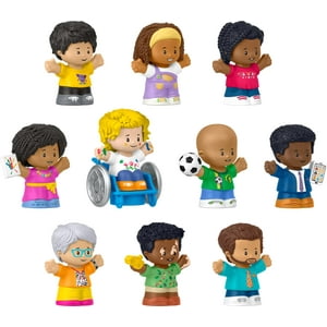 Set De Juguetes Fisher-Price Little People Classroom, 10 Figuras, 1+ Y