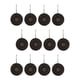 thumbnail image 4 of 12 Piezas De Ganchos Para Cortina De Ducha, Anillos Para Cortina De Ducha, Color Negro, 4 of 5