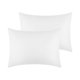 thumbnail image 1 of REGALWOVEN Juego de 2 fundas de almohada de satén con cierre de sobre para hogar estándar blanco, 1 of 6