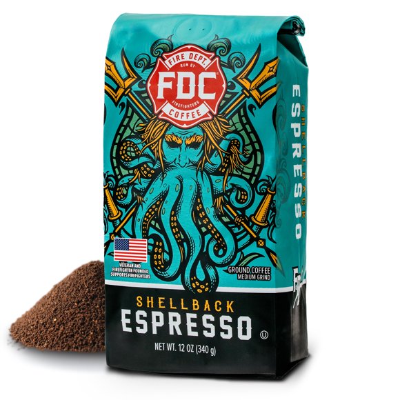 Café Fire Department Shellback 340 g Molido
