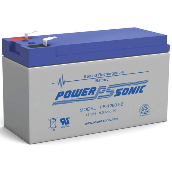 Batería SLA recargable Power-Sonic PS-1290 12 V 9 Ah F2