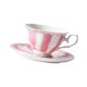thumbnail image 3 of Juego De Taza Y Platillo De Té Para Postres, San Valentín, Frutas, Cafetería, Hogar, Oficina, 180 Ml, Rosa, 3 of 5
