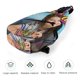 thumbnail image 5 of SOY LUNA Riñonera Bandolera con Estampado Integral para Hombres y Mujeres, Bolso Cruzado Gráfico de Tendencia, Mochila de Hombro Streetwear para Ciclismo y Deportes, Riñonera Versátil Casual, 5 of 6