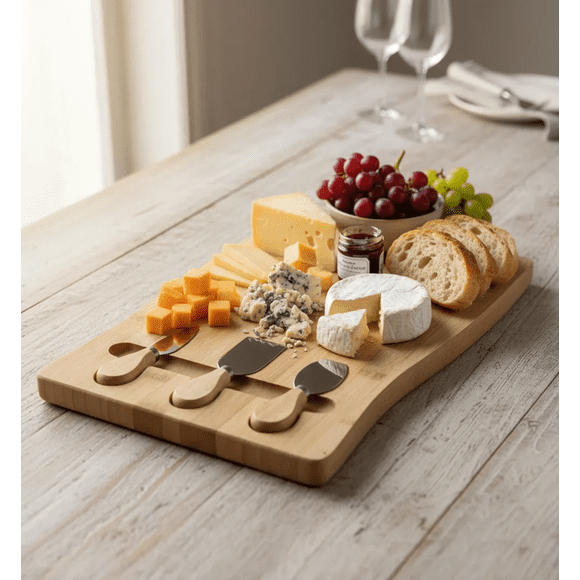 Tabla Gourmet De Madera Bambú