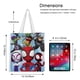 thumbnail image 5 of Spidey y sus Amigos Increíbles Bolso de tela con estampado de lienzo para mujer, bolsa de compras reutilizable y estética, con cremallera interior, regalo para mujer,38*45cm., 5 of 6