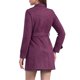 thumbnail image 3 of INSPIRE CHIC Abrigo de Trinchera de Doble Botonadura con Solapa de Muesca para Mujer de Imitación de Gamuza Talla S Fucsia Rosa, 3 of 6