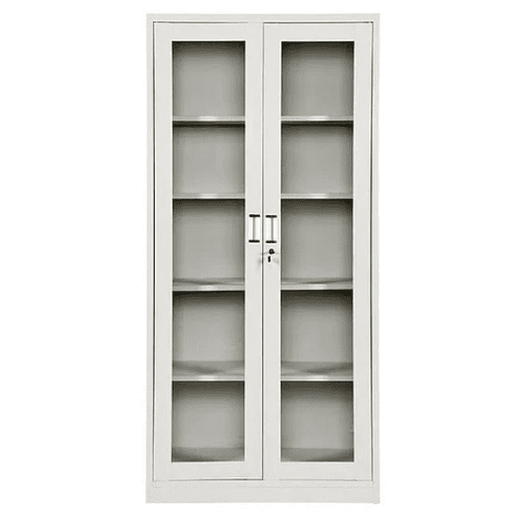 Estante Metálico Vitrina 185x87x40 cm - 2 Puertas