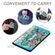 thumbnail image 4 of FIFA Porta Pasaporte y Cartera de Viaje Premium de Cuero PU, Funda de Pasaporte Bloqueo RFID con Ranuras para Tarjetas de Crédito, Estuche para Libro de Pasaporte para Familia 10cm × 15cm, 4 of 6