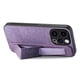 thumbnail image 3 of Funda Protectora con Correa para iPhone 15 Pro Resistente a Golpes Morado, 3 of 6