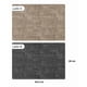 thumbnail image 2 of Set 4 Individuales Ecocuero Impermeables Antimanchas Reversibles Blanco con negro, 2 of 9