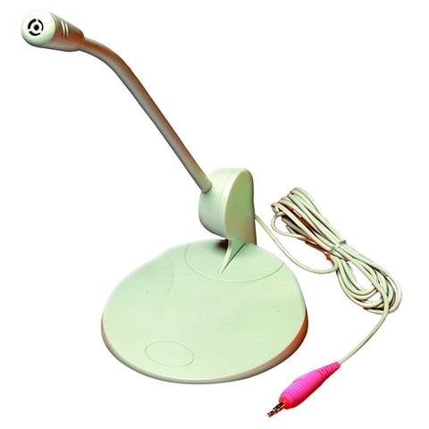 Micrófono Para Computadora Califone Cafax12 Con Cable De 7 Pies