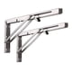 thumbnail image 1 of 2 soportes de metal para estantes de pared, soportes de acero inoxidable, soportes de pared, soportes flotantes, soportes de bricolaje, estantes de metal., 1 of 6