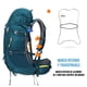 thumbnail image 2 of Mochila de Senderismo 65L Montañismo Impermeable y Liviana, 2 of 6