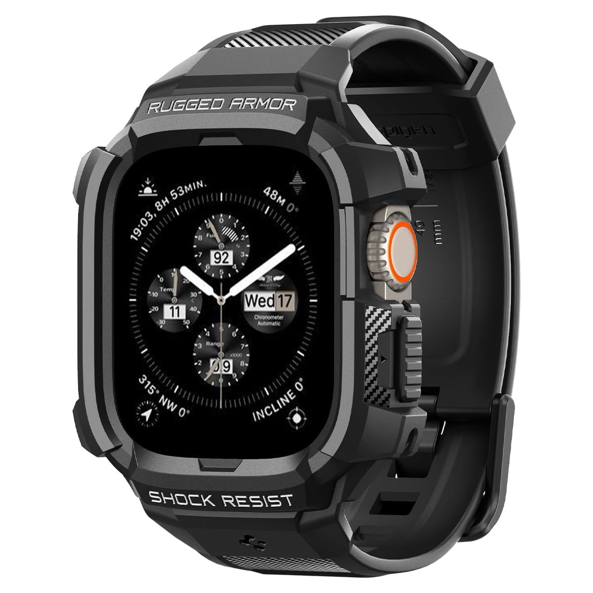 Spigen - Funda Con Correa Para Apple Watch Ultra 2/apple Watch Ultra