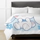 thumbnail image 2 of Cinnamoroll Bedding Sets Cartoon Duvet Cover Lightweight 3 Piece Bet Sets for Kids Boys Girls, 2 of 5