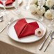 thumbnail image 3 of REGALWOVEN Juego de 6 Servilletas de Tela, Poliéster Lavable y Reutilizable para Mesa de Cena en Casa, Restaurante, Bodas y Eventos Burdeos 16x16 pulgadas, 3 of 6