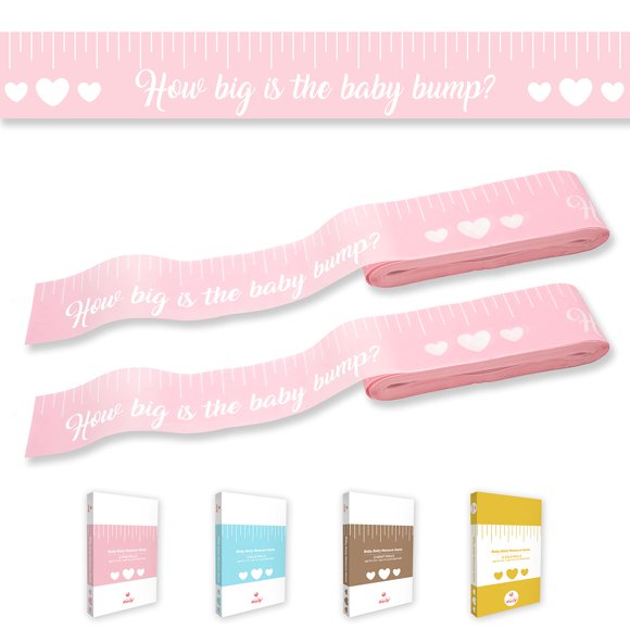 Cinta Métrica Party Hearty 150 cm Rosa 2 Rollos