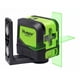 thumbnail image 3 of Nivel laser Huepar, 2 Lineas verdes en cruz, Autonivelante. 25 metros. Huepar 9011g, 3 of 7