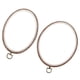 thumbnail image 3 of 2 Unids De Plástico Oval Puntos De Cruz Aros Costura Bordado Aros De Costura, 3 of 5