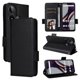 thumbnail image 4 of Funda Cartera para BLU C9 Tapa Flip con Ranuras y Soporte Negro, 4 of 5