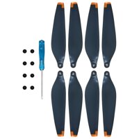 Magideal - Piezas De Mejora De Hélice, 8 Uds., Ventiladores De Ala, Liberación Rápida, Ligeros, De Bajo Ruido, Accesorios , , Cuadricóptero Para Dji , Borde Naranja
