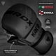 thumbnail image 2 of Guantes MMA RDX Sparring Grappling Hybrid de piel con palma abierta, 2 of 9