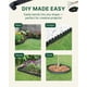 thumbnail image 5 of Borde para jardín DAIM FlexWall Edge 15 cm x 5 m negro, 5 of 7