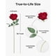thumbnail image 2 of Flores artificiales InnoGear, 50 unidades, rosas rojas para decoración, 2 of 8
