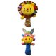 thumbnail image 1 of Cartoon Lion Giraffe Animal Plush Toy Baby Kids Handbell Campanilla de mano Sonajero, 1 of 5