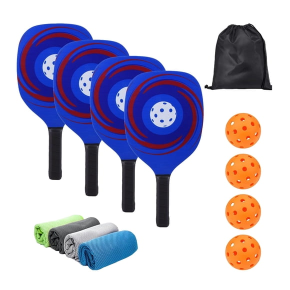 Pickleball Paddles Portable 4 Towels Comfort Grip Regalos Para Hombres Mujeres