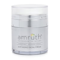 Crema Facial Amruth Resveratrol Diaria Antienvejecimiento, Tarro De 30 Ml