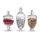 thumbnail image 1 of Frascos de almacenamiento decorativos Elements, vidrio transparente, boticario, 1 of 7