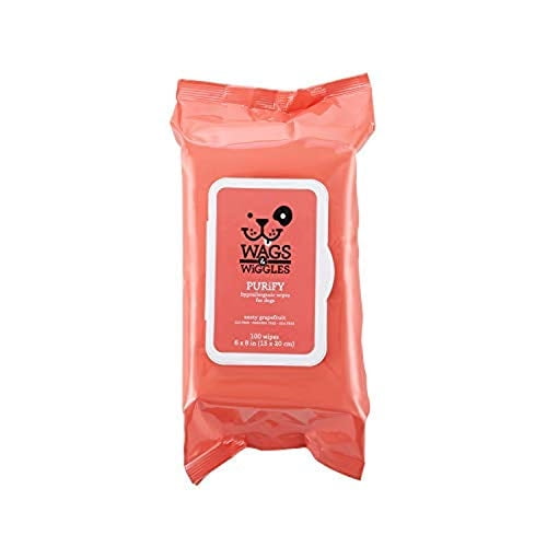 Toallitas purificadoras hipoalergénicas Wags & Wiggles para