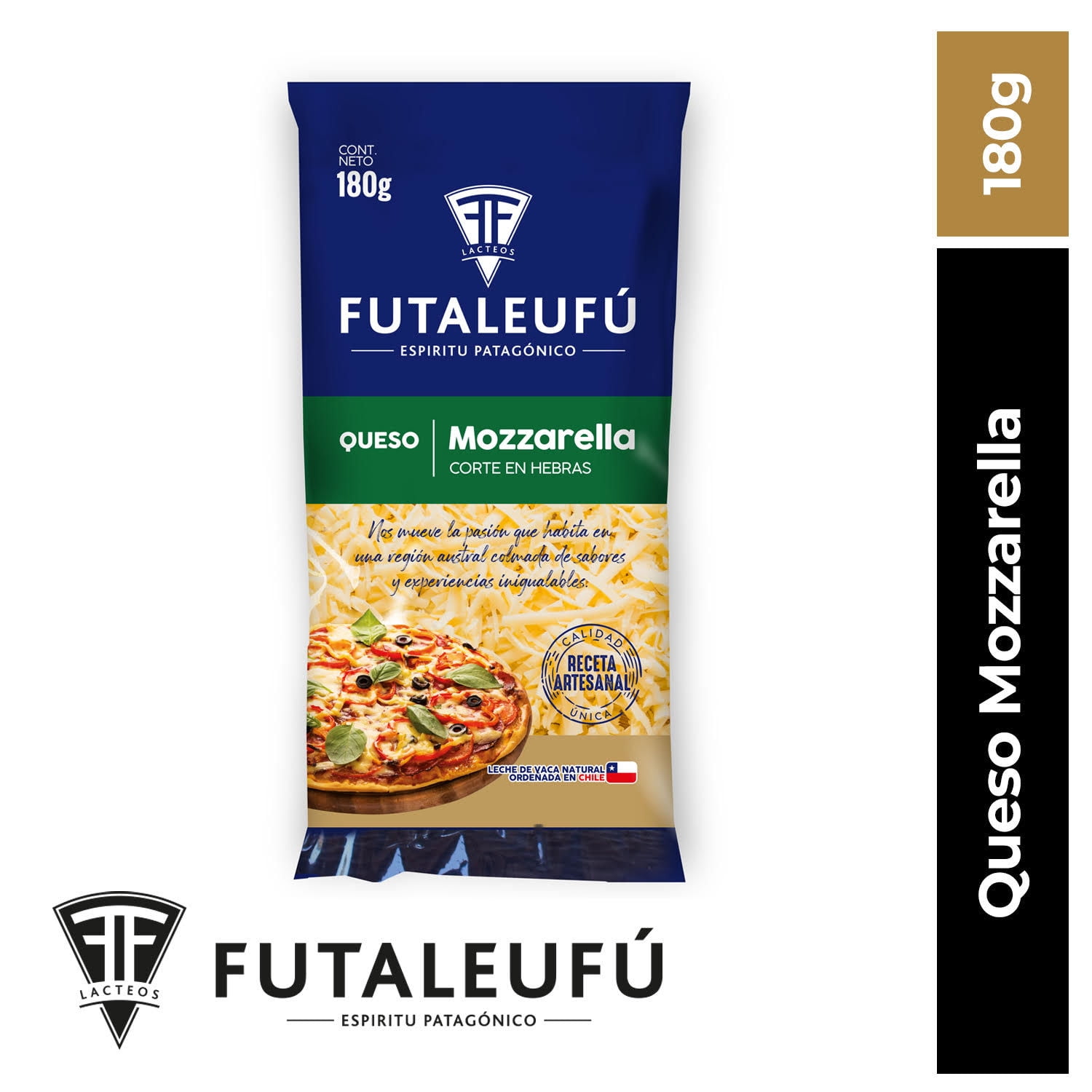 Queso Mantecoso Corte En Hebras 180 g Futaleufú