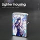 thumbnail image 4 of Genshin Impact-theme Copper Metal Lighter Shell, Premium Replacement Refillable Lighter Case with Durable Metal Construction, Compatible with Zippo and Most Standard Lighter Models, 4 of 6