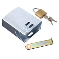 Magideal - Agua Multifuncional, Cerradura Protectora, Cubierta De Grifo Exterior, Para Instalaciones Públicas, Jardín, Escuela, Campos Al Aire Libre , Cuadrado De Plata