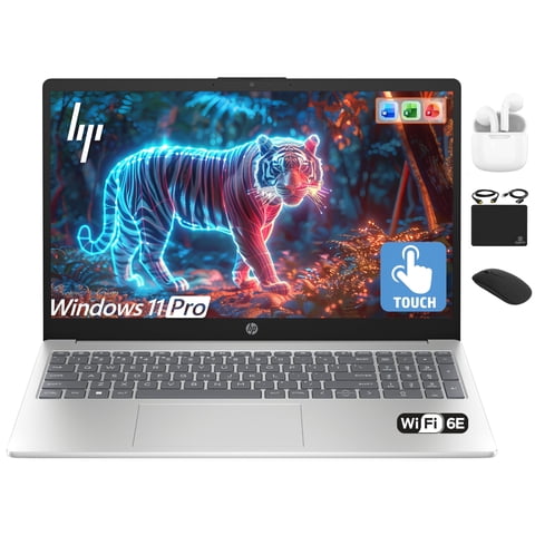 Laptop Hp Flagship De 15.6'' Hd Con Pantalla Táctil, Intel