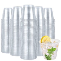 Vasos De Plástico Turbo Bee, Paquete De 600 Ml, 270 Ml, Pet Transparente, Fiesta De Boda