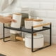 thumbnail image 2 of Repisa Organizador Multiuso Cocina Acero Madera 34cm Color Negro, 2 of 6