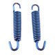 thumbnail image 2 of Ganchos de resorte para tubo de escape de motocicleta, acero inoxidable, 2 piezas, 65mm, color azul, 2 of 3