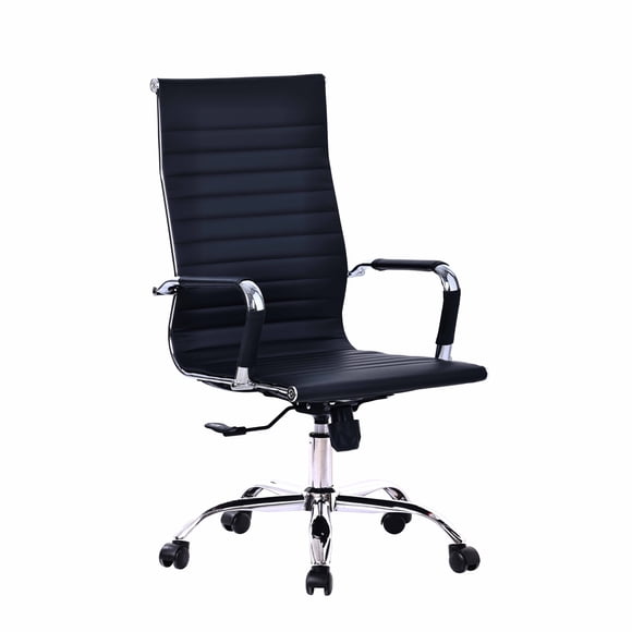 Silla De Escritorio Ergonómica Ecocuero Reclinable Dc-408