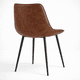 thumbnail image 2 of Silla Milano Ecocuero PN, 2 of 2