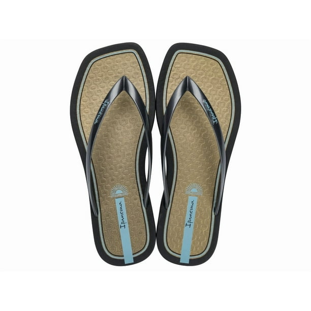 Sandalia Mujer Negro/Dorado Edge Glam Ipanema